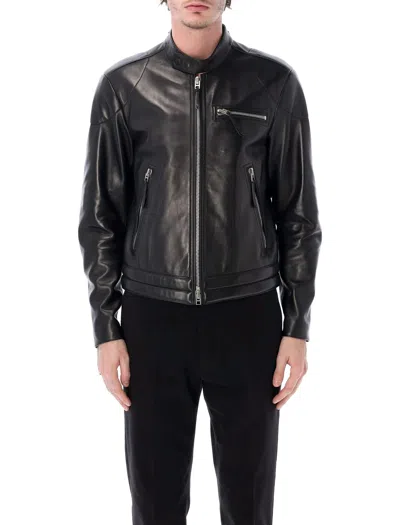 TOM FORD TOM FORD LEATHER BIKER JACKET