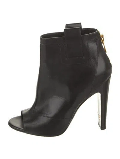 Pre-owned Tom Ford Leather Boots In Black