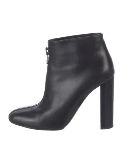 Pre-owned Tom Ford Leather Boots In Black