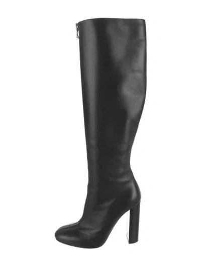 Pre-owned Tom Ford Leather Boots In Black