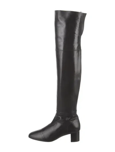 Pre-owned Tom Ford Leather Boots In Black