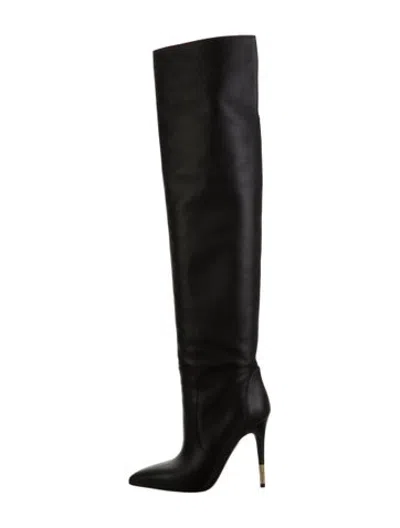 Pre-owned Tom Ford Leather Boots In Black