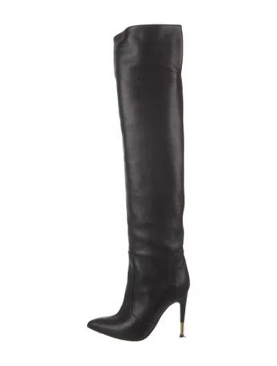 Pre-owned Tom Ford Leather Boots In Black