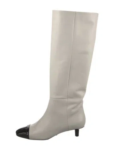 Pre-owned Tom Ford Leather Boots In Neutrals
