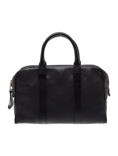 Pre-owned Tom Ford Leather Briefcase In Black