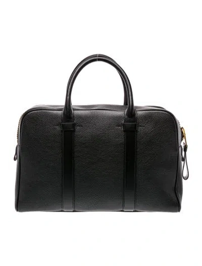 Pre-owned Tom Ford Leather Briefcase In Black