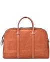 Tom Ford Leather Briefcase In Orange