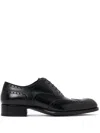 Tom Ford Leather Brogues In Black