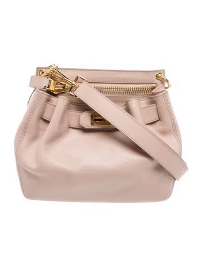 Pre-owned Tom Ford Leather Bucket Bag In Pink