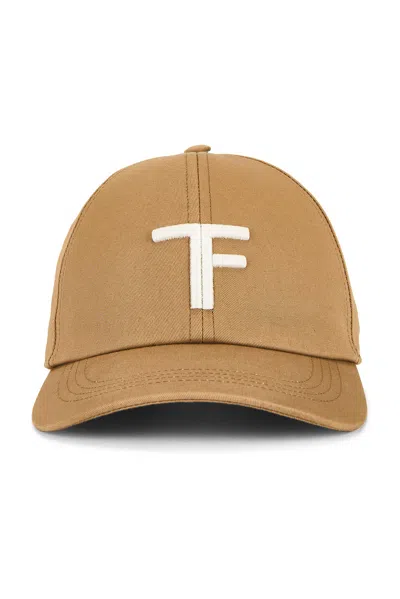 Tom Ford Leather Cap In Multi