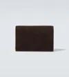Tom Ford Leather Card Case In Brown