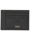 Tom Ford Black Calfskin Card Holder