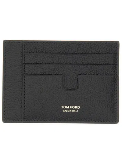TOM FORD TOM FORD LEATHER CARD HOLDER