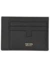 Tom Ford Textured Calf Leather Card Holder