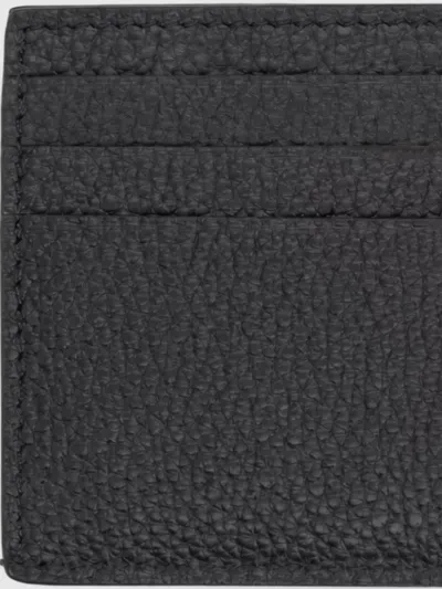 Tom Ford Leather Card Holder In Black