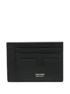 Tom Ford T Line Classic Card Holder In Black
