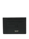 Tom Ford T Line Classic Card Holder In Black