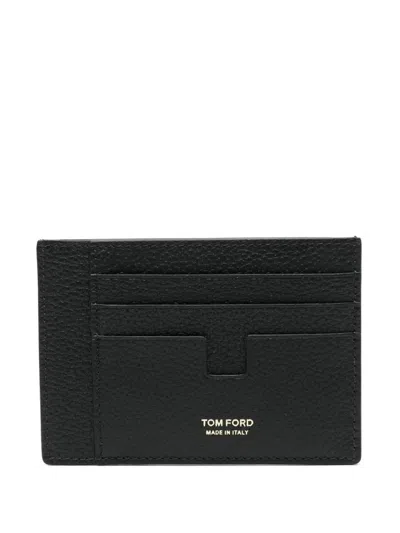 TOM FORD TOM FORD LEATHER CARD HOLDER