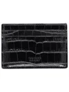 Tom Ford Leather Card Holder In Black