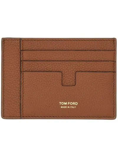 TOM FORD TOM FORD LEATHER CARD HOLDER