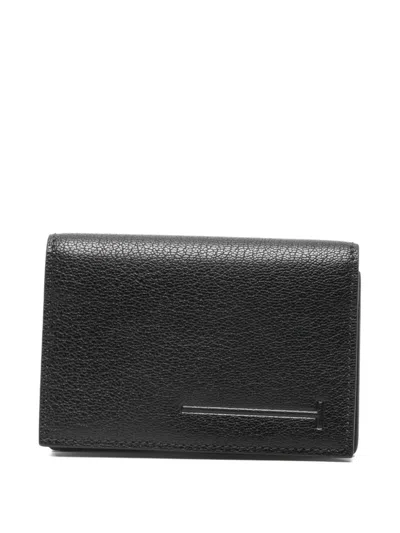 Tom Ford Leather Cardholder In Black