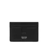 Tom Ford Leather Cardholder In Black
