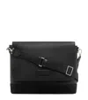 Tom Ford Leather Chic Sport Messenger Bag In Black