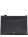 Tom Ford Leather Clutch Bag In Black