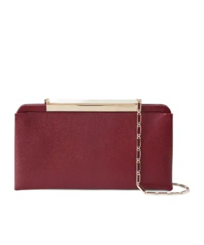 Tom Ford Leather Clutch In Red