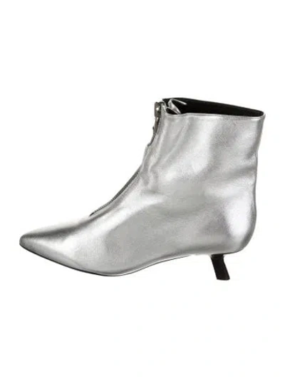 Pre-owned Tom Ford Leather Combat Boots