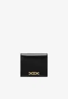 Tom Ford Leather Compact Wallet In Black