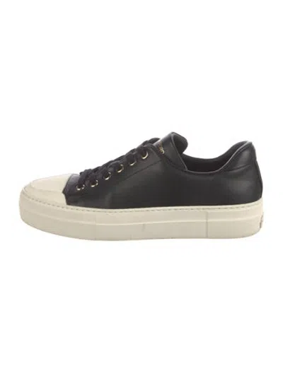 Pre-owned Tom Ford Leather Flats In Black