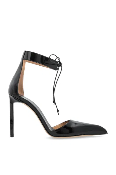 Tom Ford Leather High-heeled Shoes In Animal Print