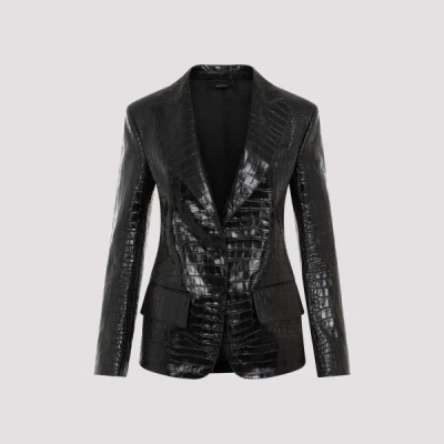 TOM FORD TOM FORD LEATHER JACKET 40