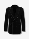 Tom Ford Leather Jacket In Black