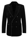 Tom Ford Leather Jacket In Black