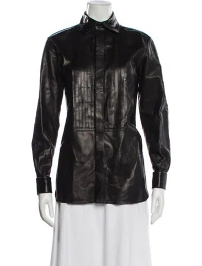 Pre-owned Tom Ford Leather Jacket In Multi