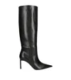 Tom Ford Julianne 85 Leather Knee-high Boots In Black