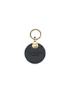 Tom Ford Keyring Accessory Featuring Gold-tone Hardware Design In Black