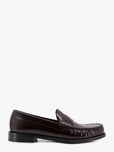 Tom Ford Leather Loafer In Brown