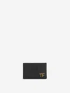 Tom Ford Logo-plaque Leather Cardholder