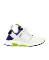 Tom Ford Man Sneakers White Size 11 Textile Fibers In White