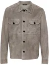 TOM FORD TOM FORD LEATHER OUTWEAR SHIRT CLOTHING