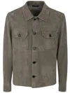 TOM FORD TOM FORD LEATHER OUTWEAR SHIRT