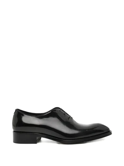 Tom Ford Patent Leather Ganni Formal Shoes In Black
