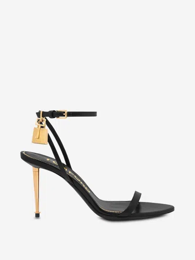 Tom Ford Leather Padlock Sandals