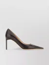Tom Ford Leather Pointed Toe Pumps In Brown