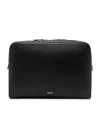 Tom Ford Leather Portfolio Pouch In Black