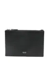 Tom Ford Leather Pouch In Black