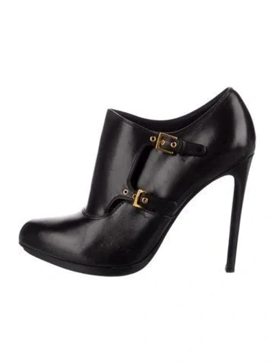 Pre-owned Tom Ford Leather Pumps In Black